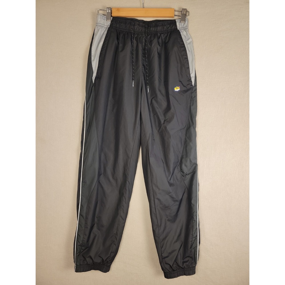 Nike Nikelab Windbreaker Track Pants Mens S Vintage Air TN Logo Reflective Black